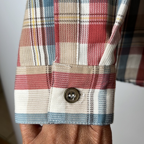 NWT Alfred Dunner Women's Plaid Button Down Shirt SIZE 14 PLUS SIZE - Picture 5 of 9